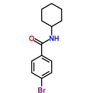 4-Bromo-n-cyclohexylbenzamide Structure,223553-87-5Structure