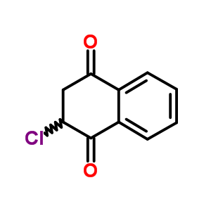 1,4-Naphthalenedione,2-chloro-2,3-dihydro- Structure,22369-54-6Structure