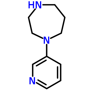 1-Pyridin-3-yl-1,4-diazepane Structure,223796-20-1Structure