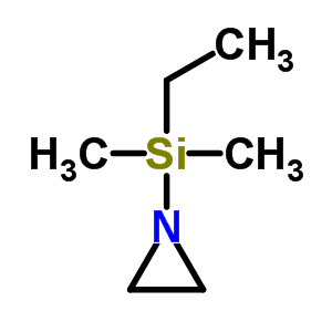 Aziridin-1-yl-ethyl-dimethyl-silane Structure,22409-11-6Structure