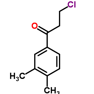 3-Chloro-1-(3,4-dimethylphenyl)propan-1-one Structure,22422-23-7Structure