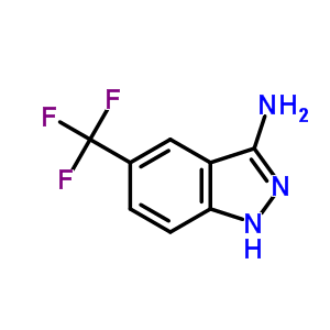 5-(Trifluoromethyl)-1H-indazol-3-amine Structure,2250-53-5Structure