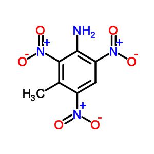 Benzenamine,3-methyl-2,4,6-trinitro- Structure,22603-58-3Structure