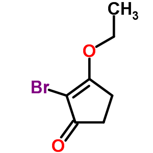 2-Bromo-3-ethoxycyclopent-2-enone Structure,226703-16-8Structure