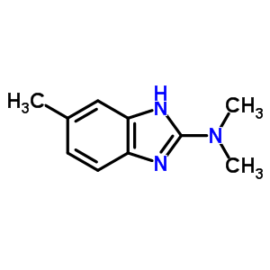 1H-benzimidazol-2-amine,n,n-dimethyl-5-methyl-(9ci) Structure,22704-51-4Structure