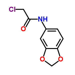 N-1,3-benzodioxol-5-yl-2-chloroacetamide Structure,227199-07-7Structure