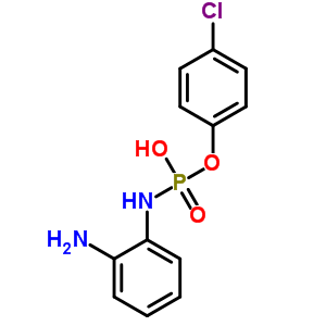 (2-Aminophenyl)-phosphoramidic acid mono(4-chlorophenyl) ester Structure,228117-35-9Structure