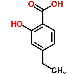 Benzoic acid,4-ethyl-2-hydroxy- Structure,22890-53-5Structure