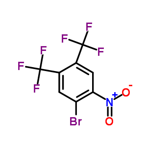 1-Bromo-2-nitro-4,5-di(trifluoromethyl)benzene Structure,229957-08-8Structure