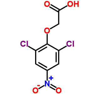 Acetic acid,2-(2,6-dichloro-4-nitrophenoxy)- Structure,2300-67-6Structure