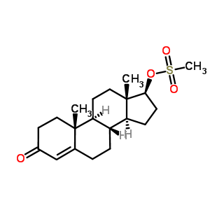 Testosterone methanesulfonate Structure,23067-29-0Structure