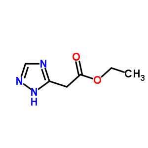 1H-1,2,4-噻唑-5-基乙酸乙酯結(jié)構(gòu)式_23159-61-7結(jié)構(gòu)式