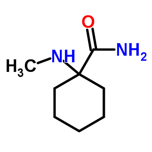 Cyclohexanecarboxamide,1-(methylamino)-, hydrochloride (1:1) Structure,23232-74-8Structure