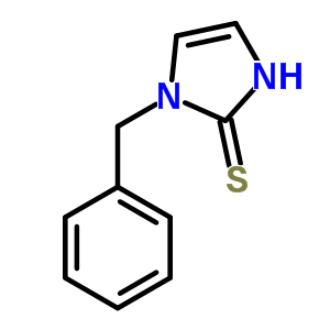 1-Benzyl-1h-imidazole-2-thiol Structure,23269-10-5Structure