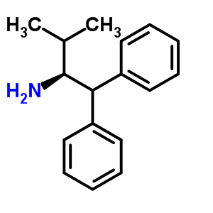 (S)-(-)-2-氨基-3-甲基-1,1-二苯基丁烷結(jié)構(gòu)式_233772-37-7結(jié)構(gòu)式