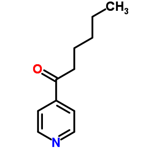 1-(4-Pyridinyl)-1-hexanone Structure,23389-74-4Structure