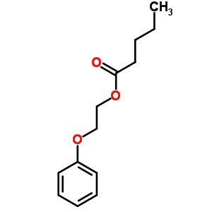 Pentanoic acid,2-phenoxyethyl ester Structure,23495-13-8Structure