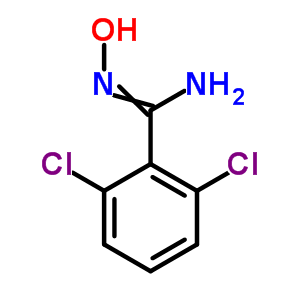 2,6-Dichloro-n-hydroxy-benzamidine Structure,23505-21-7Structure