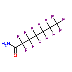 Tridecafluoroheptanamide Structure,2358-22-7Structure