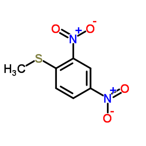 Benzene,1-(methylthio)-2,4-dinitro- Structure,2363-23-7Structure