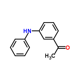 1-(3-Phenylamino-phenyl)-ethanone Structure,23699-65-2Structure