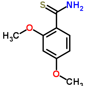 2,4-Dimethoxythiobenzamide Structure,23822-07-3Structure