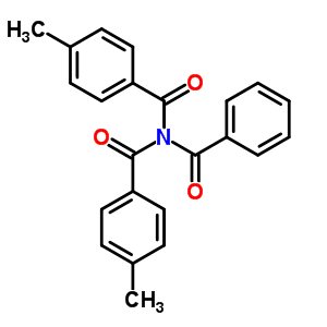 Benzamide,n-benzoyl-4-methyl-n-(4-methylbenzoyl)- Structure,23825-26-5Structure