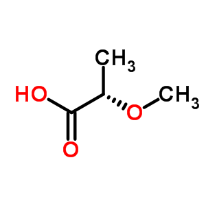 (S)-(-)-2-甲氧基丙酸結構式_23953-00-6結構式