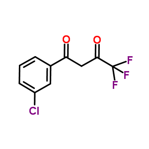 1-(3-Chlorophenyl)-4,4,4-trifluorobutane-1,3-dione Structure,23975-61-3Structure