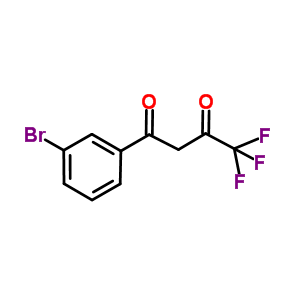 1-(3-Bromophenyl)-4,4,4-trifluorobutane-1,3-dione Structure,23975-64-6Structure