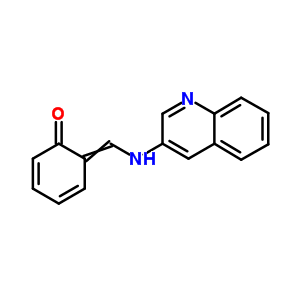 Phenol,2-[(3-quinolinylimino)methyl]- Structure,23976-22-9Structure