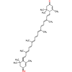 3’-Dehydrolutein Structure,23984-55-6Structure