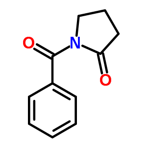 1-Benzoyl-2-pyrrolidinone Structure,2399-66-8Structure