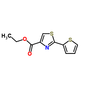 Ethyl 2-(2-thienyl)-1,3-thiazole-4-carboxylate Structure,24043-97-8Structure