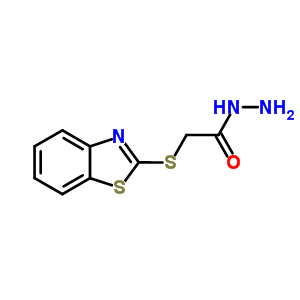 (Benzothiazol-2-ylsulfanyl)-acetic acid hydrazide Structure,24044-91-5Structure