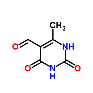 6-Methyl-2,4-dioxo-1,2,3,4-tetrahydro-pyrimidine-5-carbaldehyde Structure,24048-74-6Structure