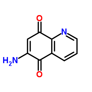 5,8-Quinolinedione,6-amino- Structure,24149-57-3Structure