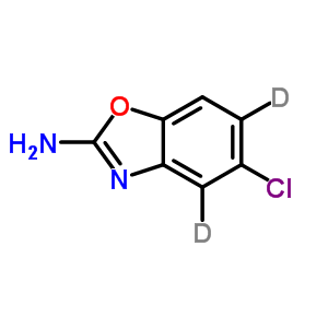 氯苯唑胺-d2結構式_24160-33-6結構式