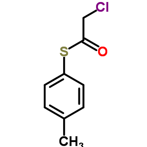 S-氯乙?；?p-疏基甲苯結(jié)構(gòu)式_24197-66-8結(jié)構(gòu)式