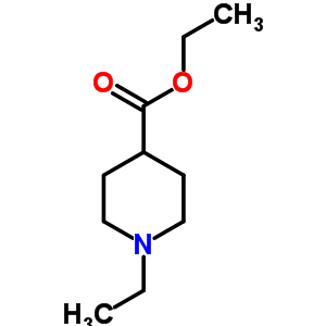 1-乙基哌啶-4-羧酸乙酯結(jié)構(gòu)式_24252-38-8結(jié)構(gòu)式