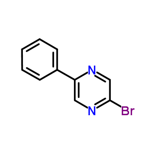 2-Bromo-5-phenylpyrazine Structure,243472-69-7Structure