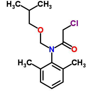 異丁草胺結(jié)構(gòu)式_24353-58-0結(jié)構(gòu)式