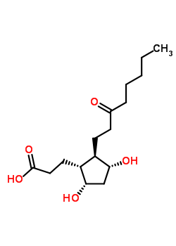 5,7-Dihydroxy-11-ketotetranorprostanoic acid Structure,24379-94-0Structure