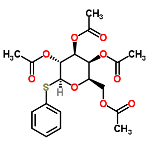 2,3,4,6-O-tetra-o-acetyl-1-thio--β-d-galactopyranoside Structure,24404-53-3Structure