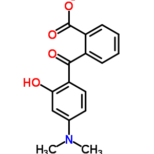 2-(4-Dimethylamino-2-hydroxy-benzoyl)-benzoic acid Structure,24460-11-5Structure