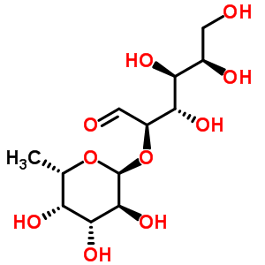 2-O-alpha-L-吡喃巖藻糖基-D-半乳糖結(jié)構(gòu)式_24656-24-4結(jié)構(gòu)式