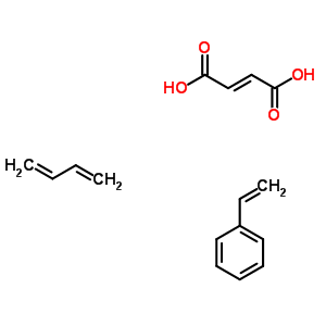 2-Butenedioic acid (e)-, polymer with 1,3-butadiene and ethenylbenzene Structure,24938-12-3Structure