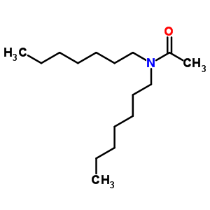 Acetamide,n,n-diheptyl- Structure,24956-05-6Structure