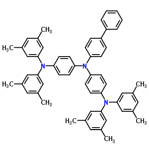 4,4’-Bis[di(3,5-xylyl)amino]-4’’-phenyltriphenylamine Structure,249609-49-2Structure