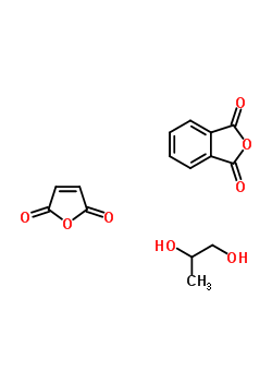 1,3-Isobenzofurandione, polymer with 2,5-furandione and 1,2-propanediol Structure,25037-66-5Structure